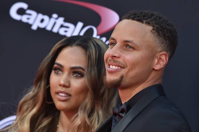 Ayesha Curry and Steph Curry