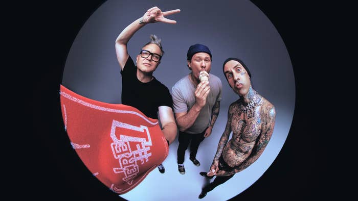 Blink 182 press image pictured