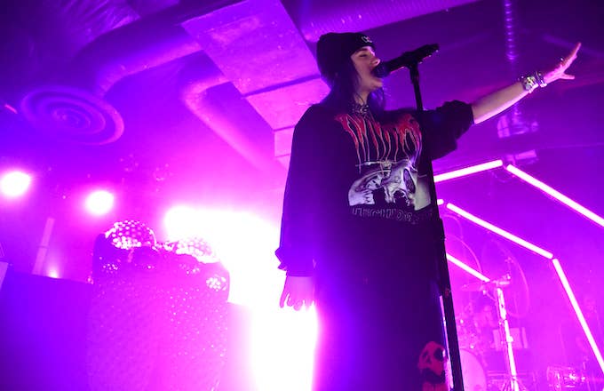 Billie Eilish performs during her &#x27;1 By 1&#x27; tour.