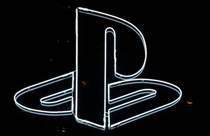 PlayStation logo is displayed during the 'Paris Games Week.'