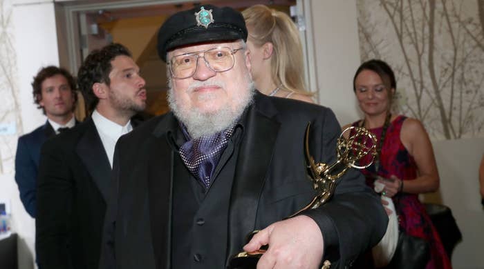 George R. R. Martin attends IMDb LIVE After the Emmys