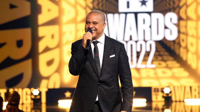 Irv Gotti speaks onstage during the 2022 BET Awards at Microsoft Theater