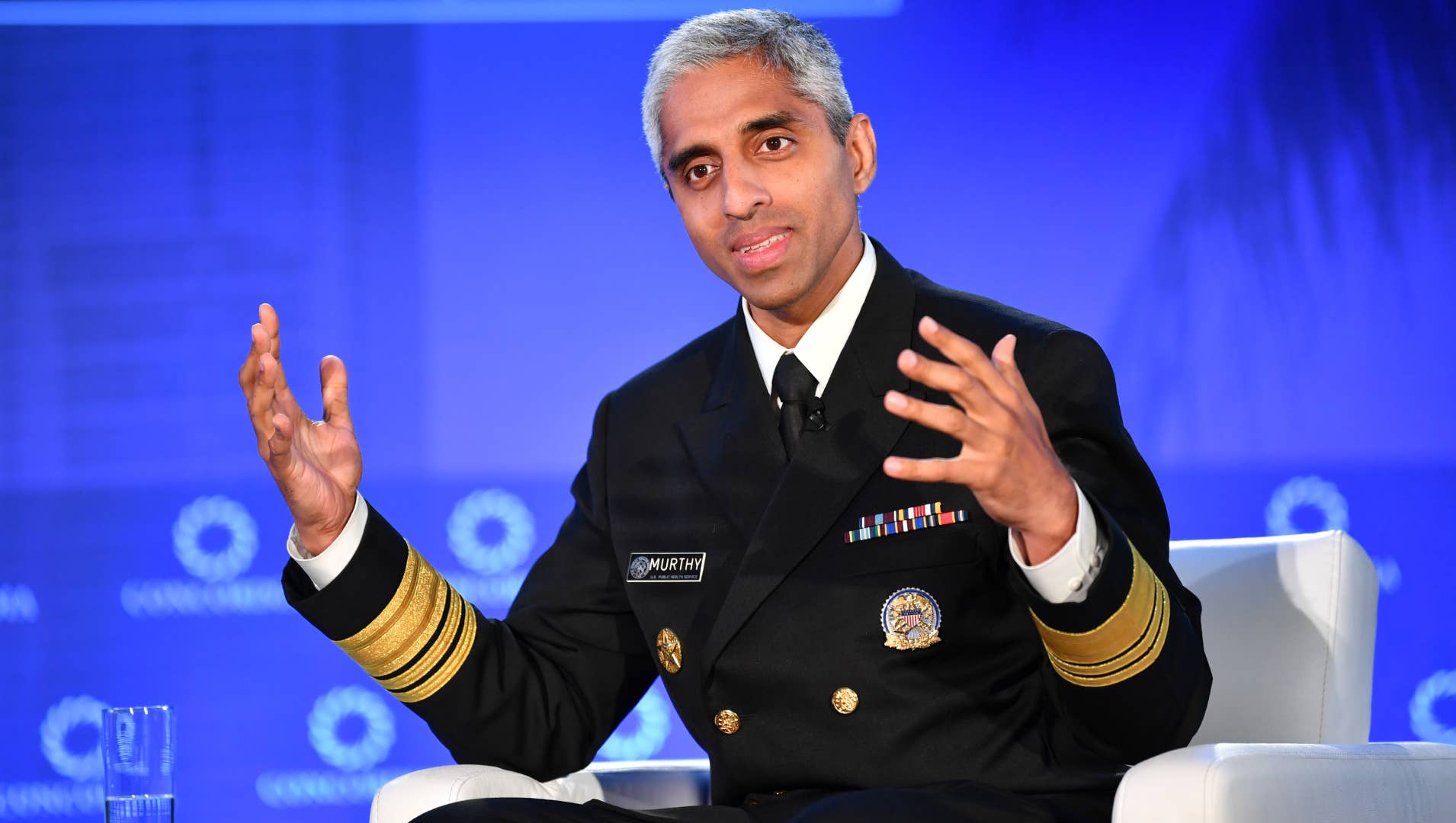 Surgeon General of United States is pictured
