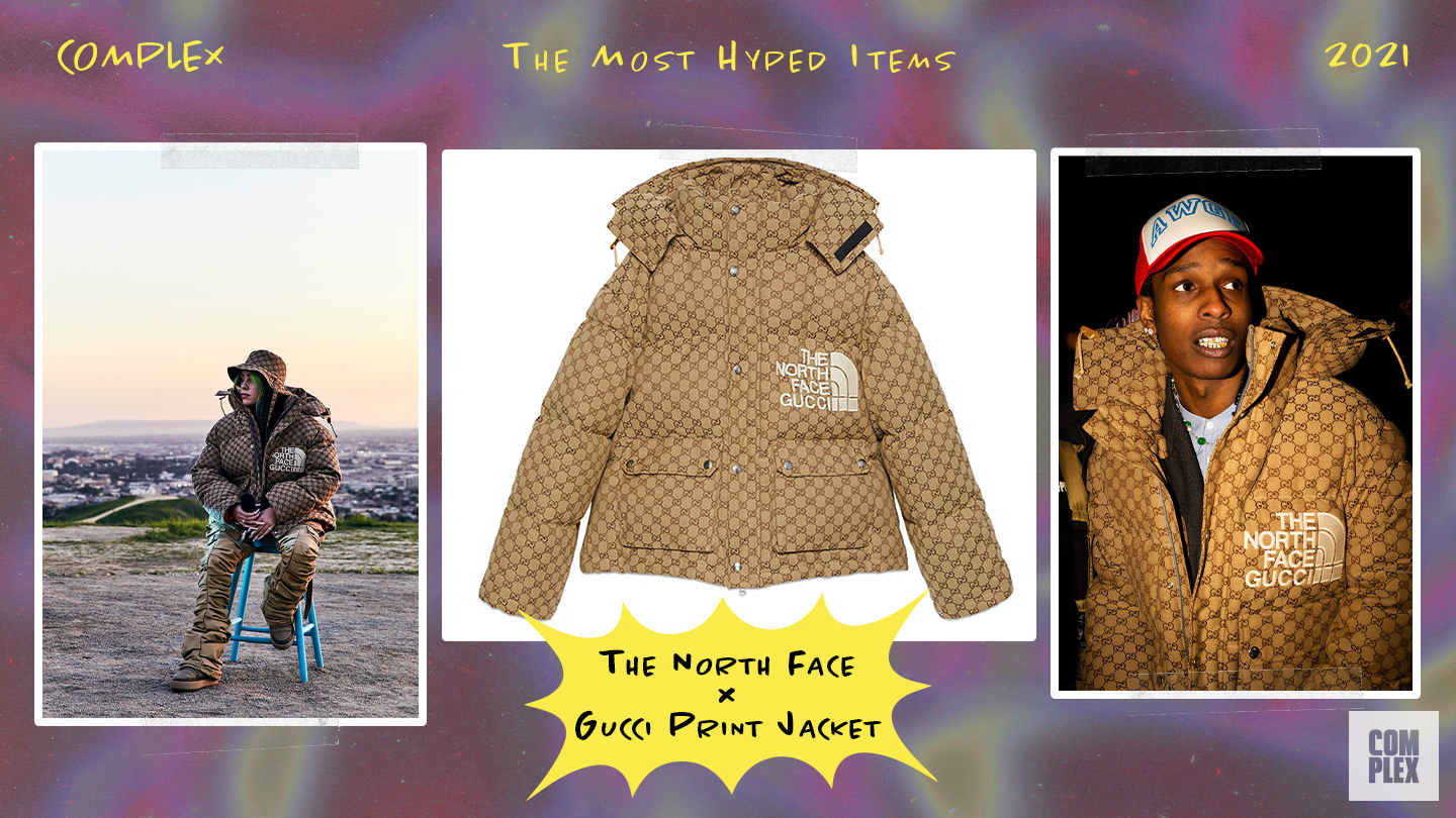 Most Hyped 2021 Gucci x The North Face Monogram Coat