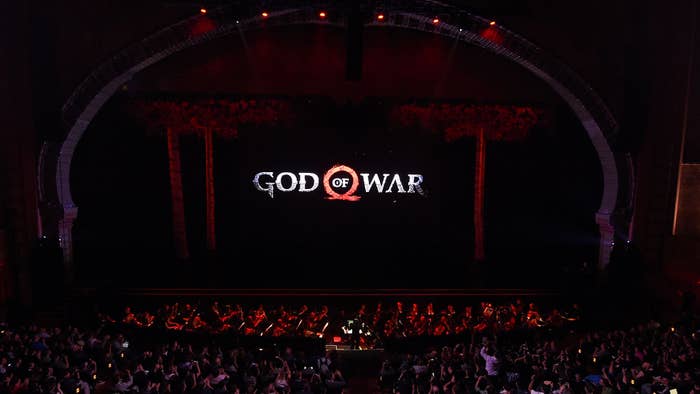 God of War as presented at Sony PlayStation&#x27;s 2016 E3 press conference.