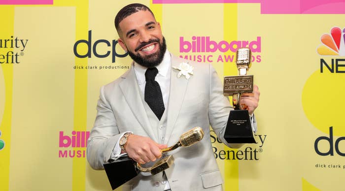Drake at 2021Billboard Music Awards