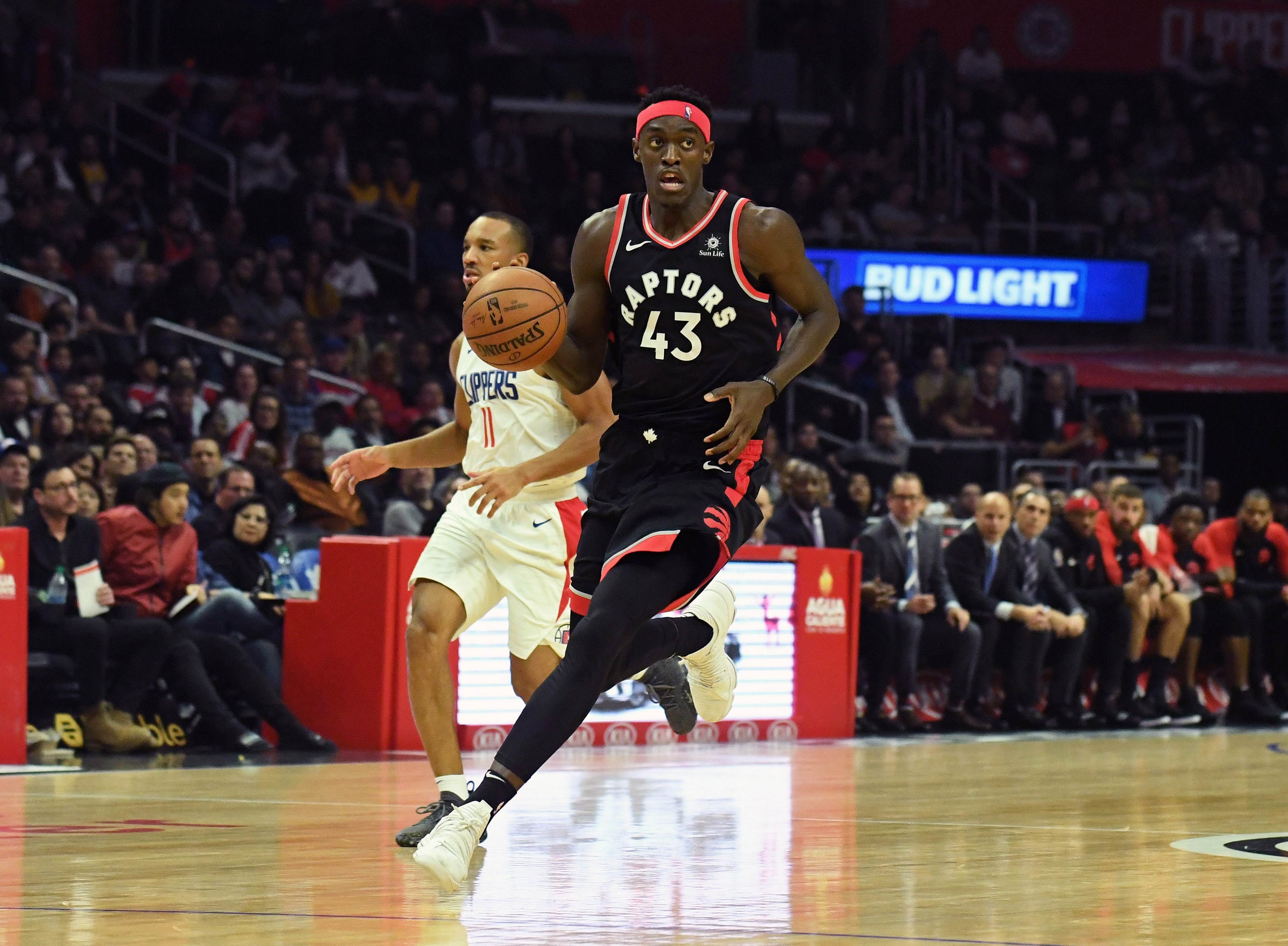 Pascal Siakam Raptors Clippers 2018