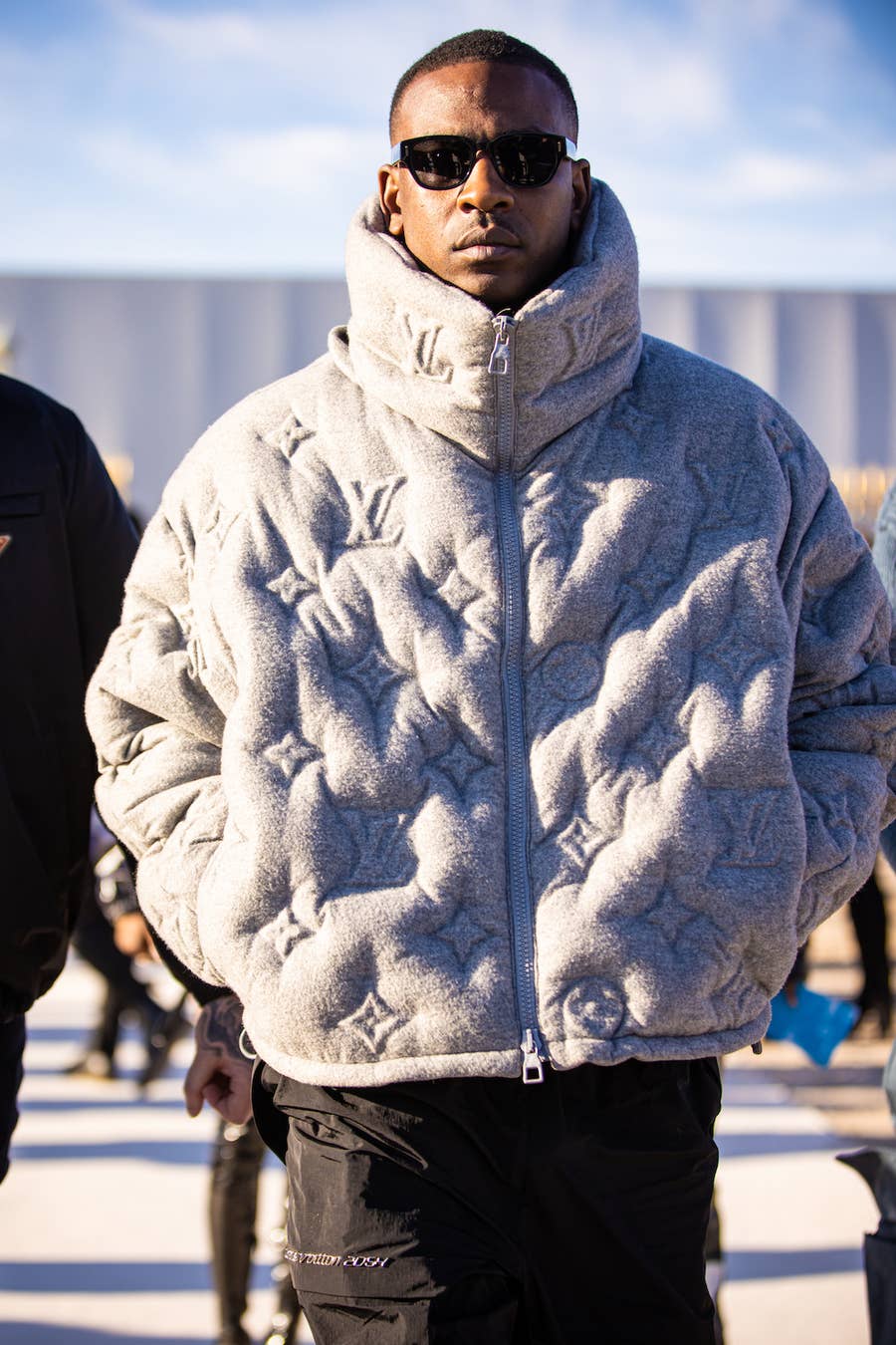 New Louis Vuitton Puffer Jacket retailing for $4,400 dollars Photo: @ louisvuitton.dom