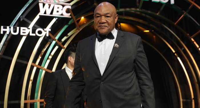 George Foreman attends the Hublot x WBC &quot;Night of Champions&quot; Gala