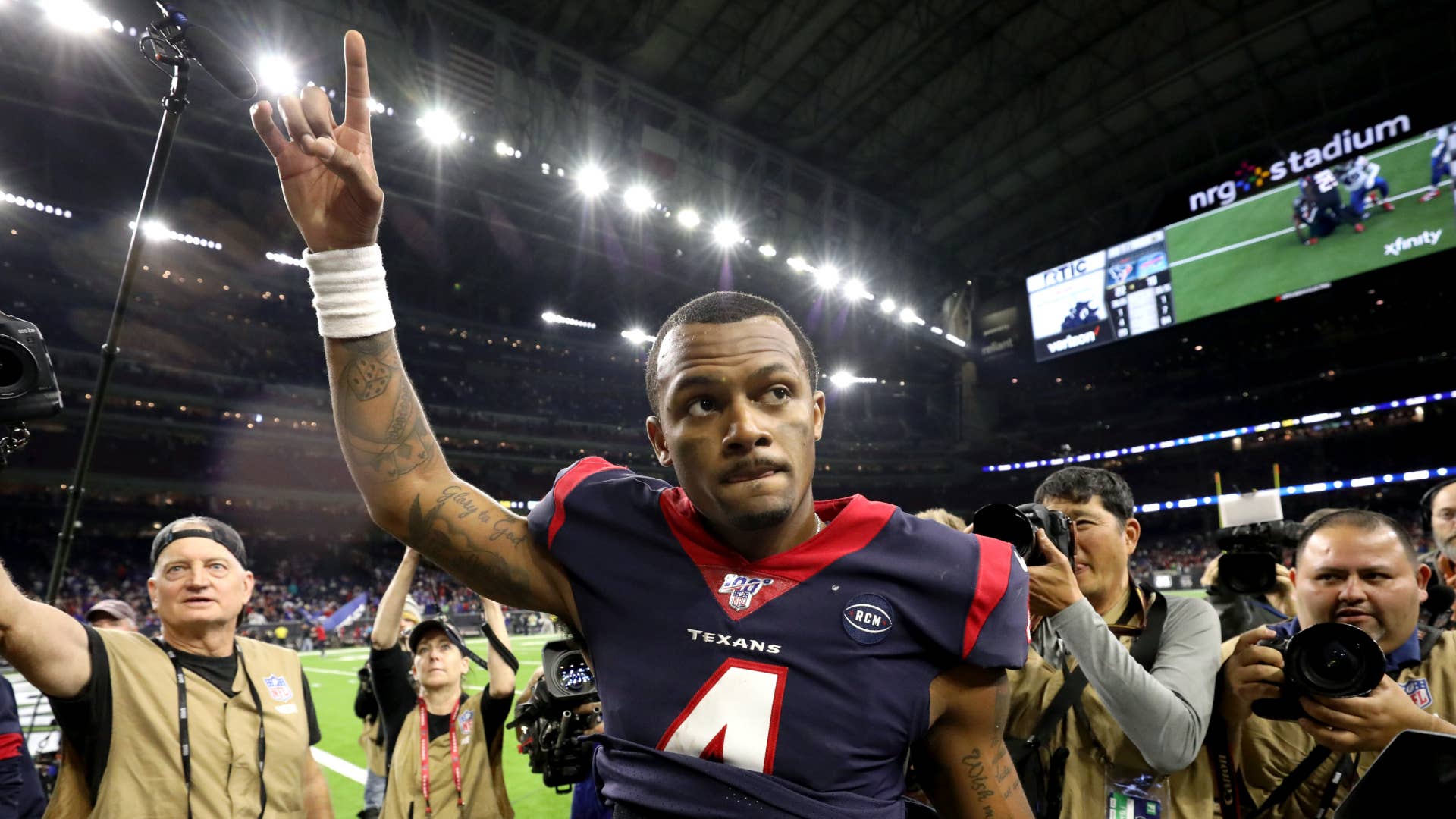 Deshaun Watson Houston Texans Nike Name & Number T-Shirt