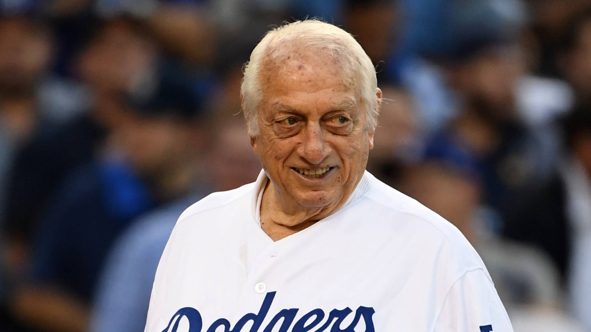 Hall of Fame manager Tommy Lasorda