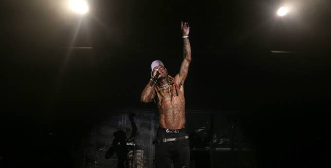 Lil Wayne performs at The Buckhead Theatre