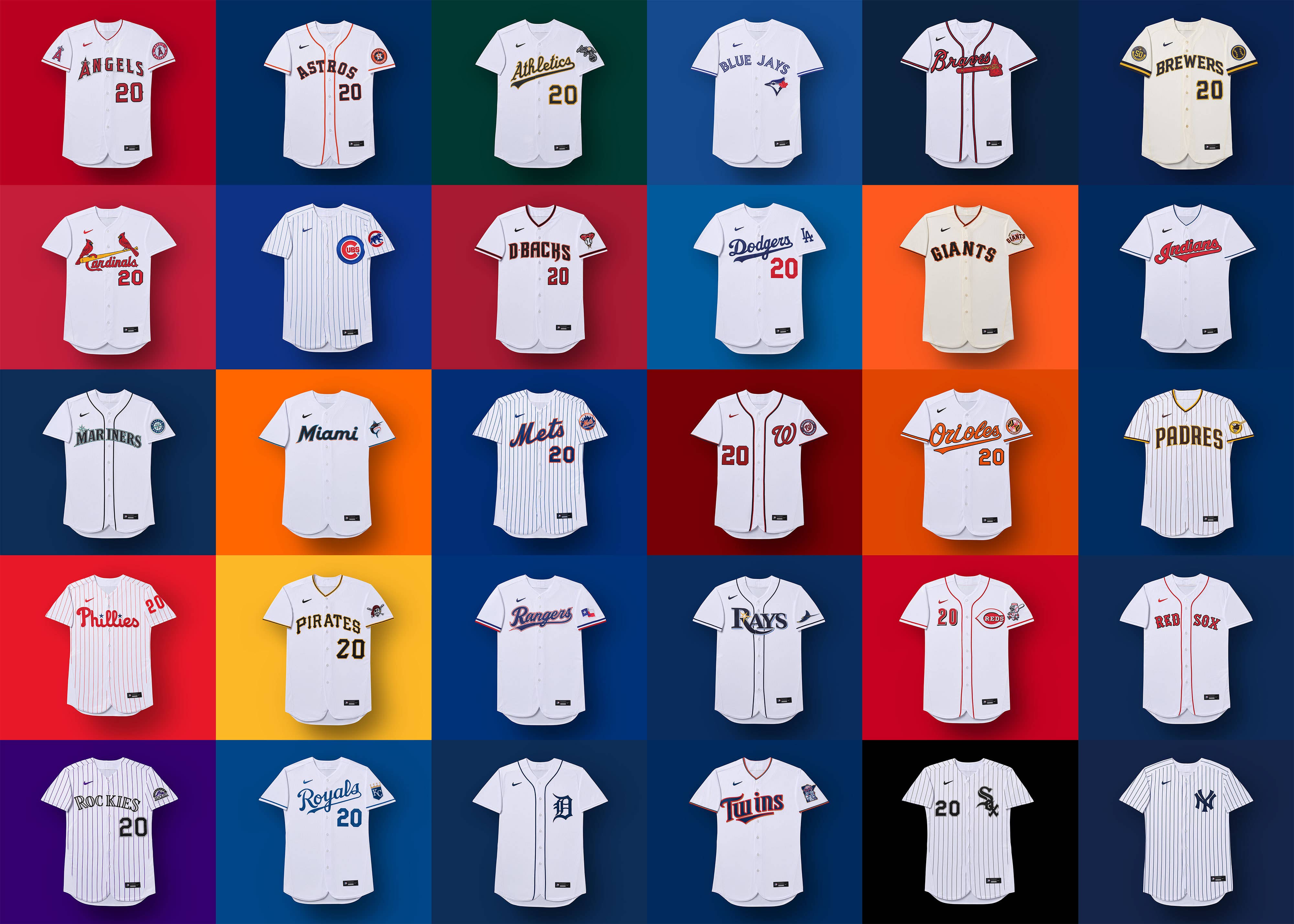 Nike debuts MLB uniform designs for 2020 season with one major