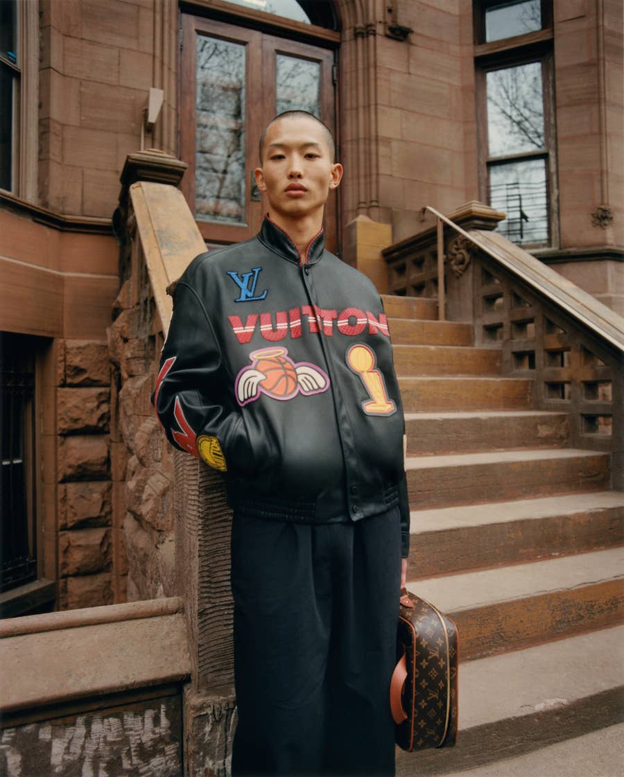Louis Vuitton x NBA Collab Campaign for SS22