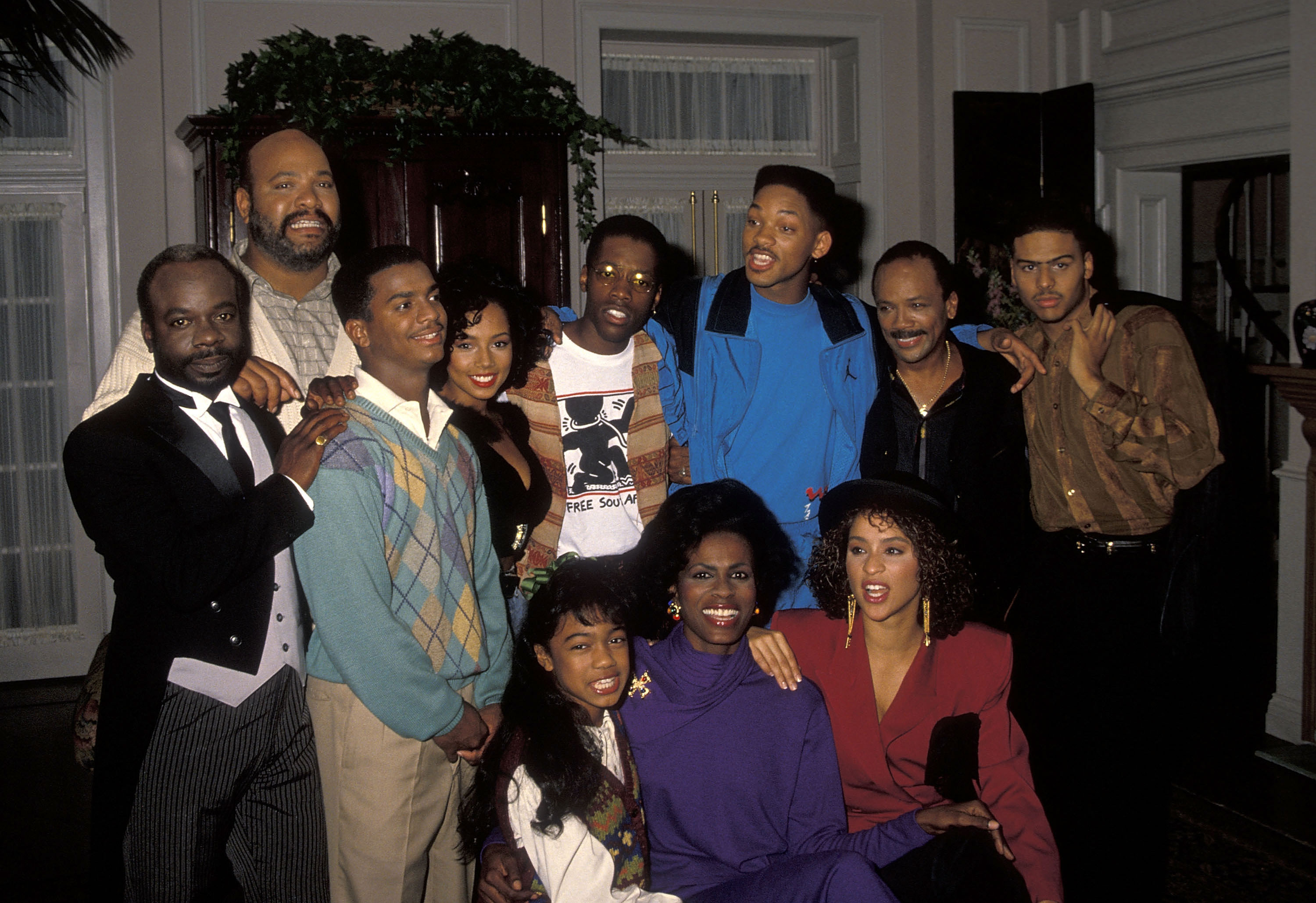 The cast of Fresh Prince of Bel Air