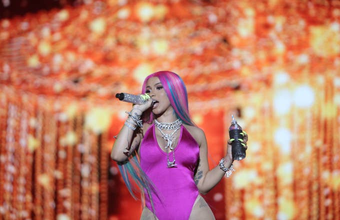 Cardi B performs at Rolling Loud Miami 2019