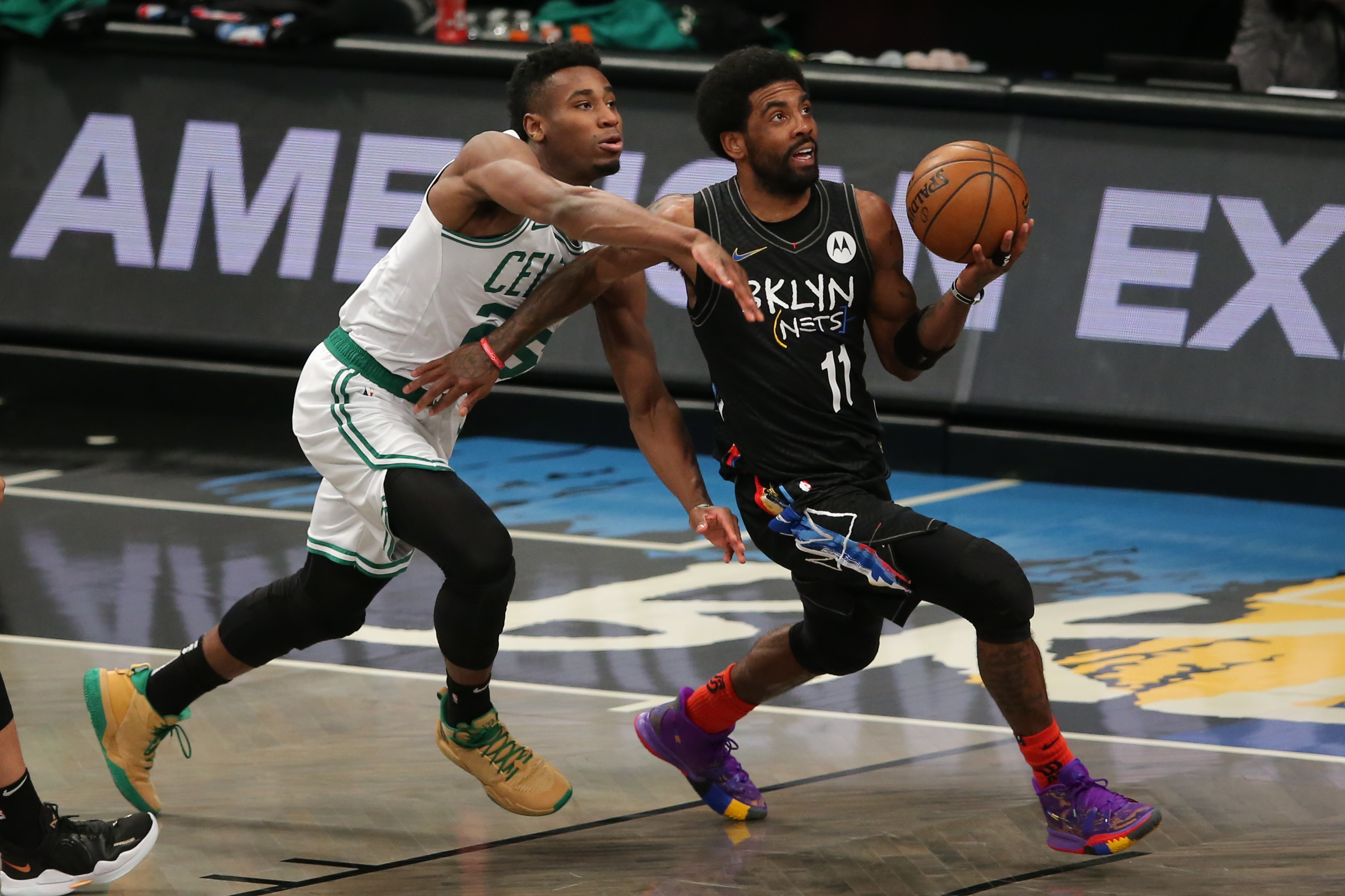 Kyrie Irving Nets Celtics Playoffs 2021