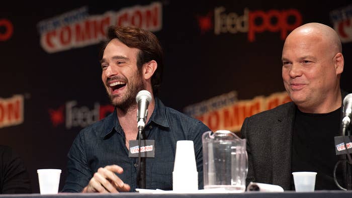 Charlie Cox, and Vincent D&#x27;Onofrio attend the Netflix Original Series &quot;Marvel&#x27;s Daredevil&quot;