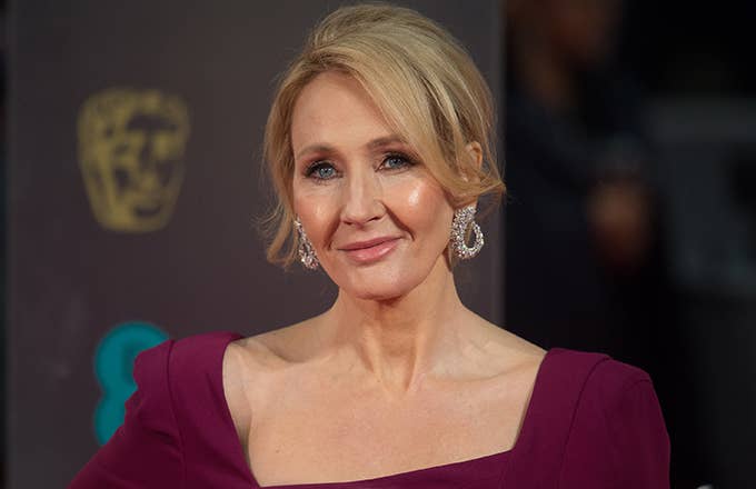 This is a photo of JK Rowling.