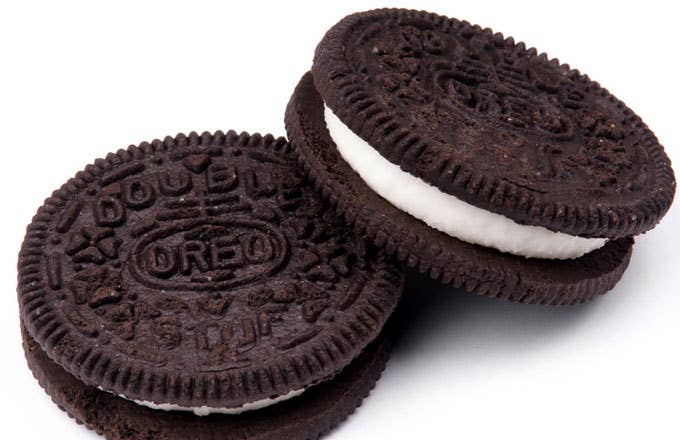 Double stuffed Oreos.