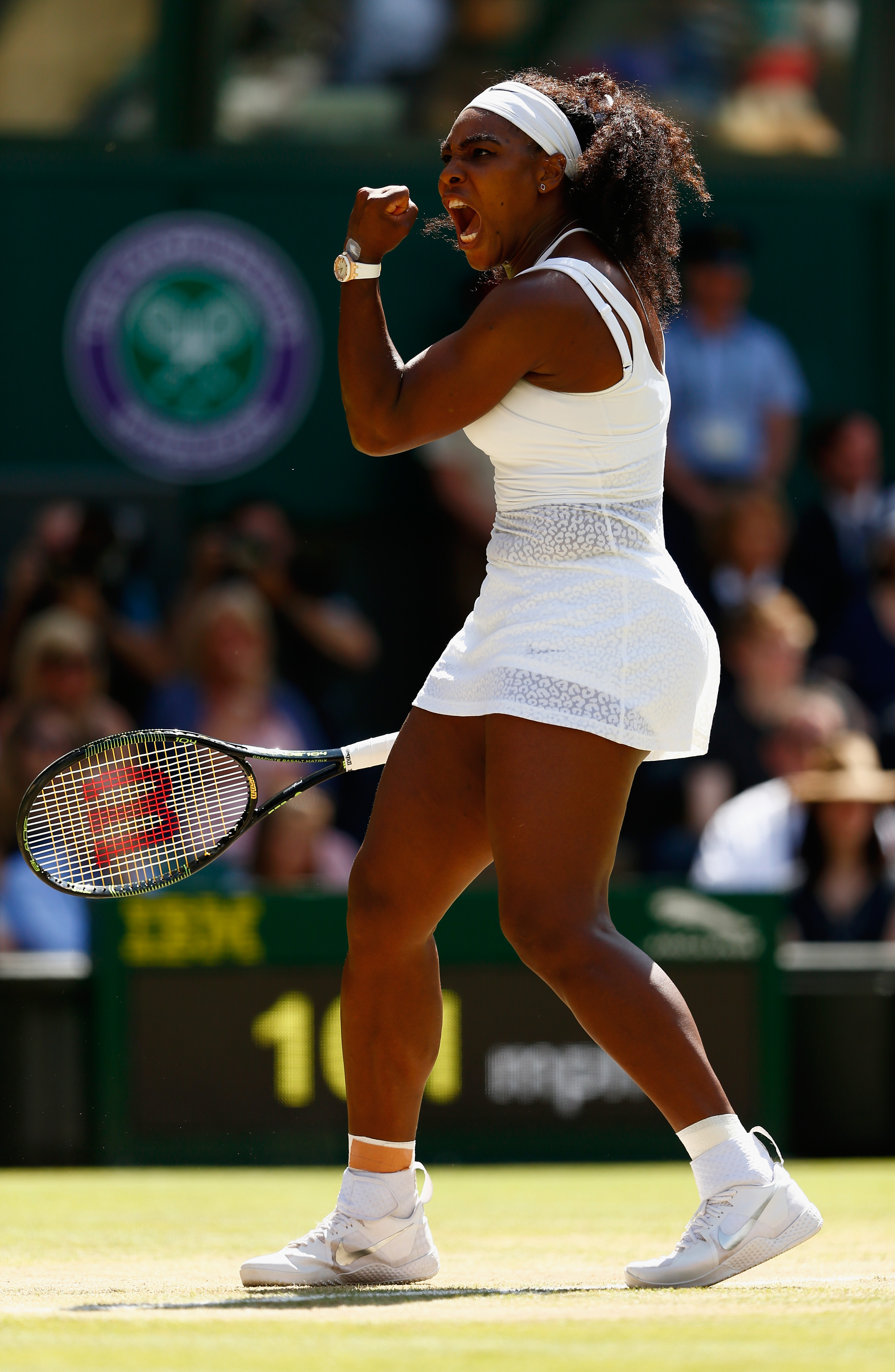 Serena Williams Wins Wimbledon 2015 in the NikeCourt Flare