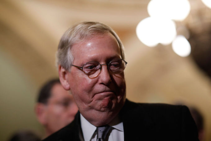 Mitch McConnell Neck