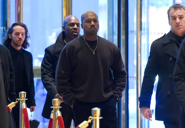 Kanye West meets Donald Trump at Trump Tower