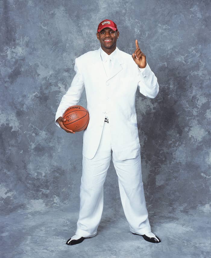 Lebron James 2003 NBA Draft Day Fit