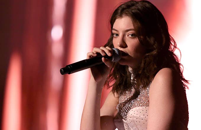 This is a photo of Lorde.