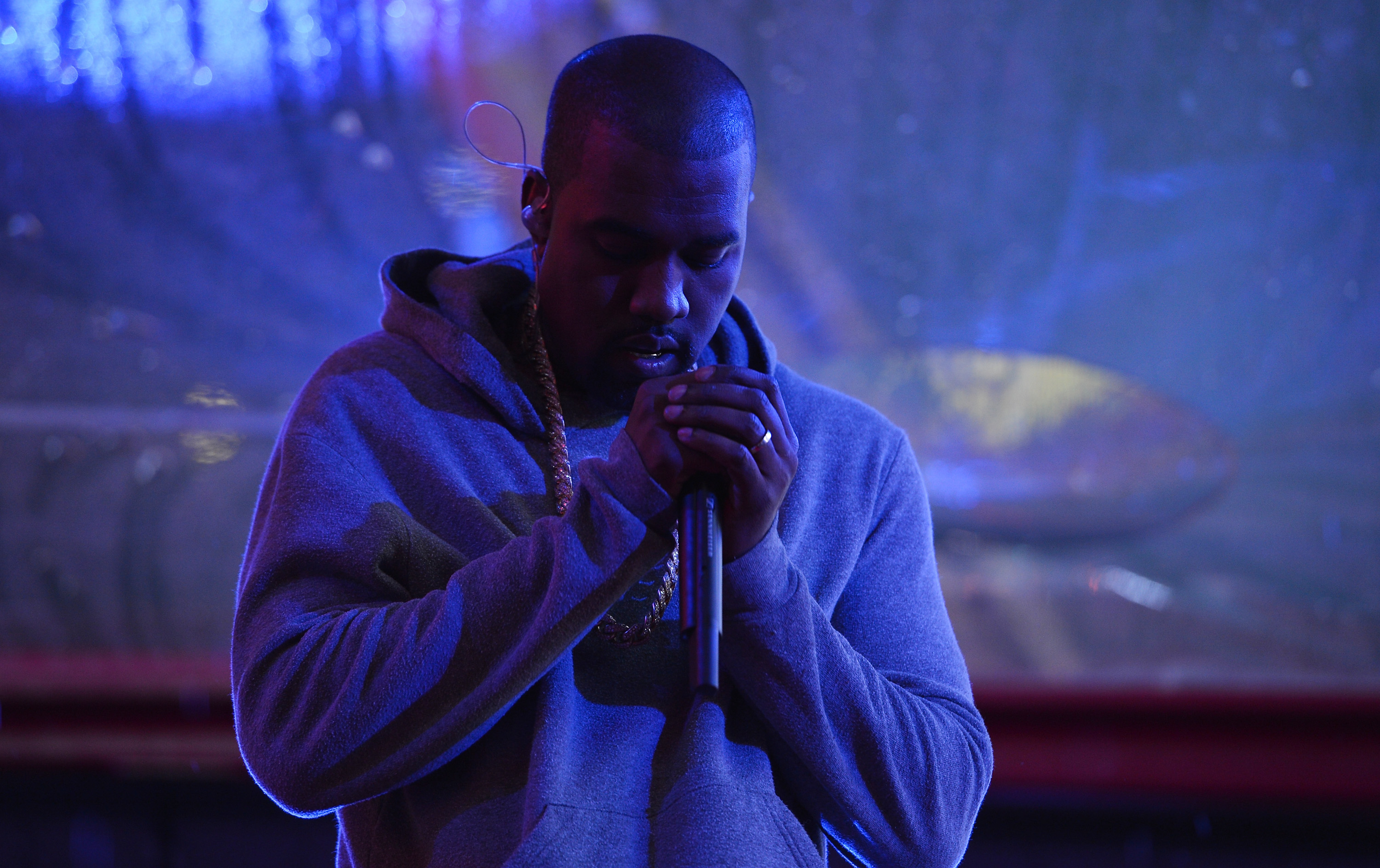 Kanye West Steps Out Solo for the Love Ball in Paris: Photo