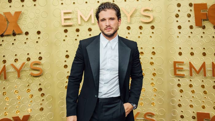 Kit Harington at the Emmys.