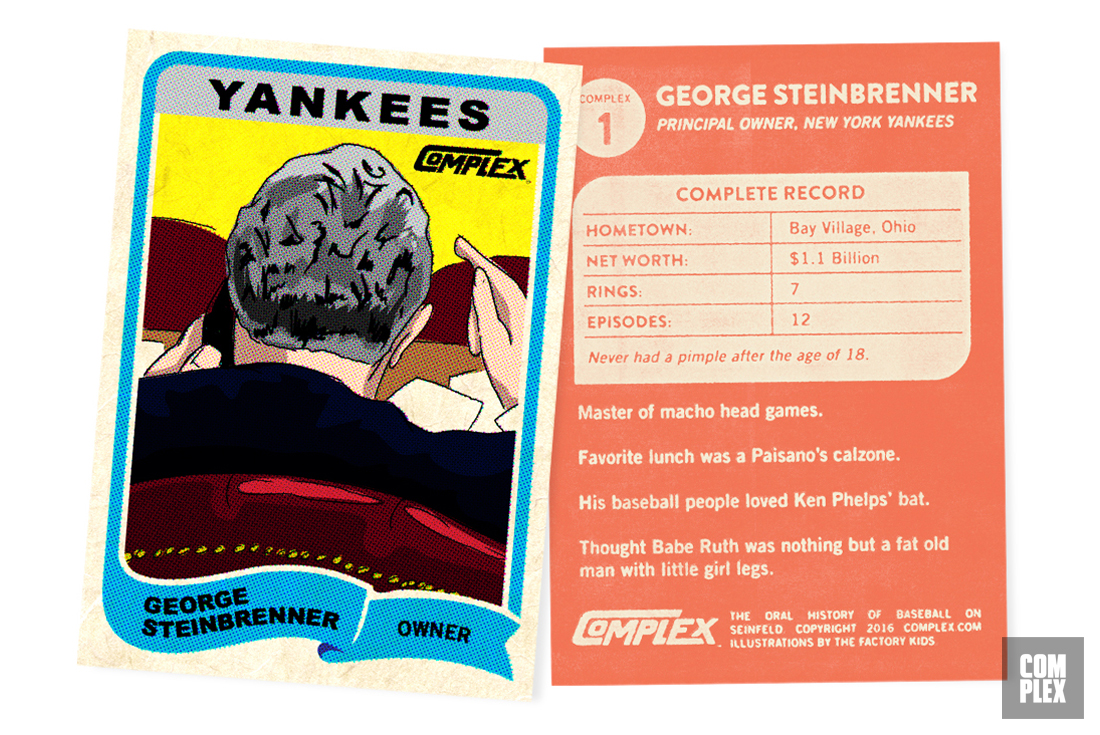 Steinbrenner Baseball Card Version 2 OHOBOS