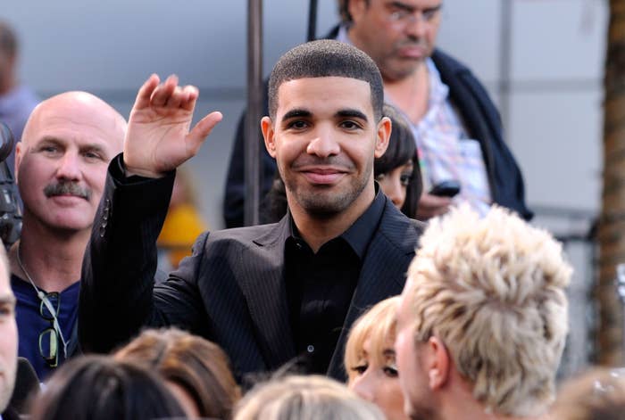 Drake at an event