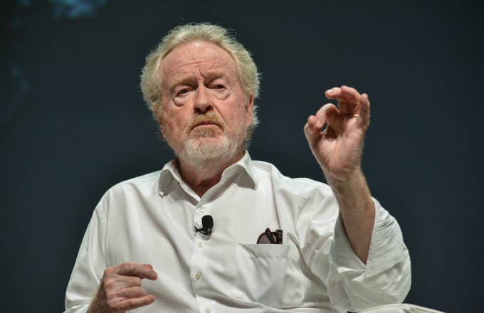 Director Ridley Scott attends the Cannes Lions Festival 2018