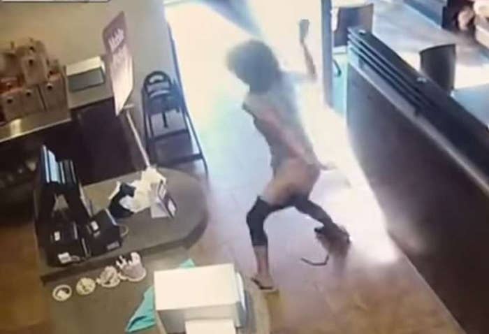 Arrest Made After An Irate Woman Flings Feces At Staff Of British Columbia Tim Hortons