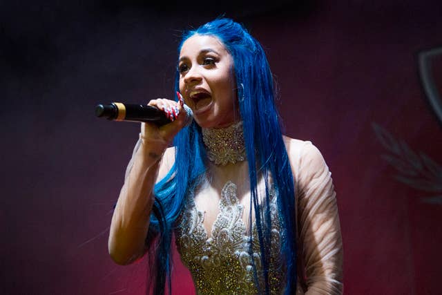 Cardi B performs at The Joy Theater