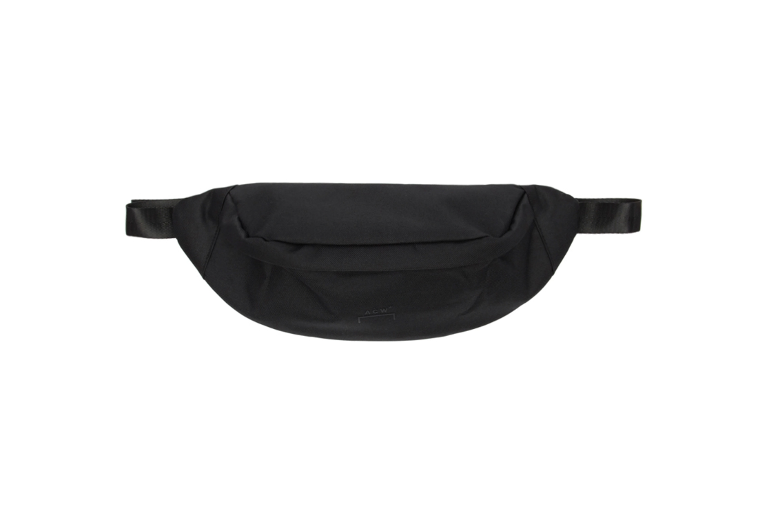 A Cold Wall Black Waist Bag