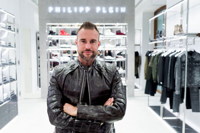 Stars Model at Controversial Philipp Plein Runway Show: Details