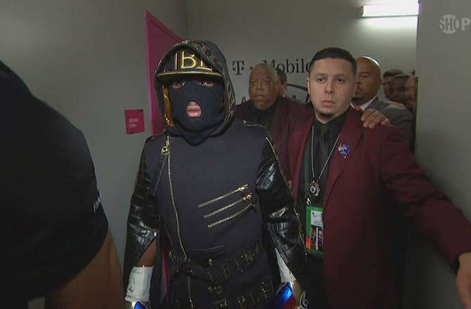 This is a photo of Mayweather.