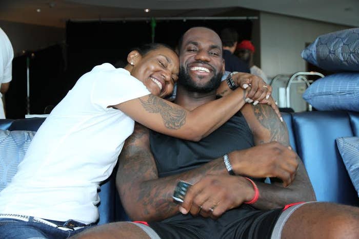 LeBron James &amp; Gloria James