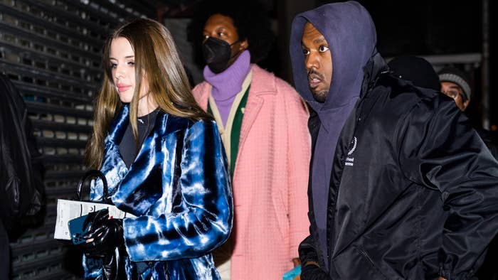 Julia and Ye are seen walking together