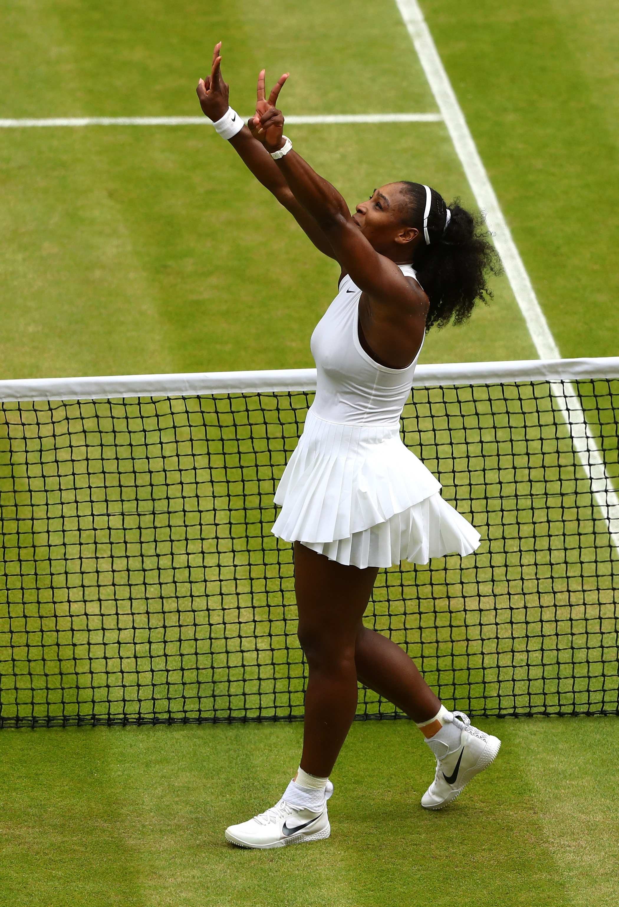 Serena Williams Wins Wimbledon 2016 in the NikeCourt Flare