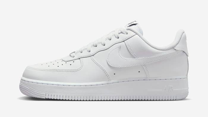 Photo of Nike Air Force 1 FlyEase in all white colorway