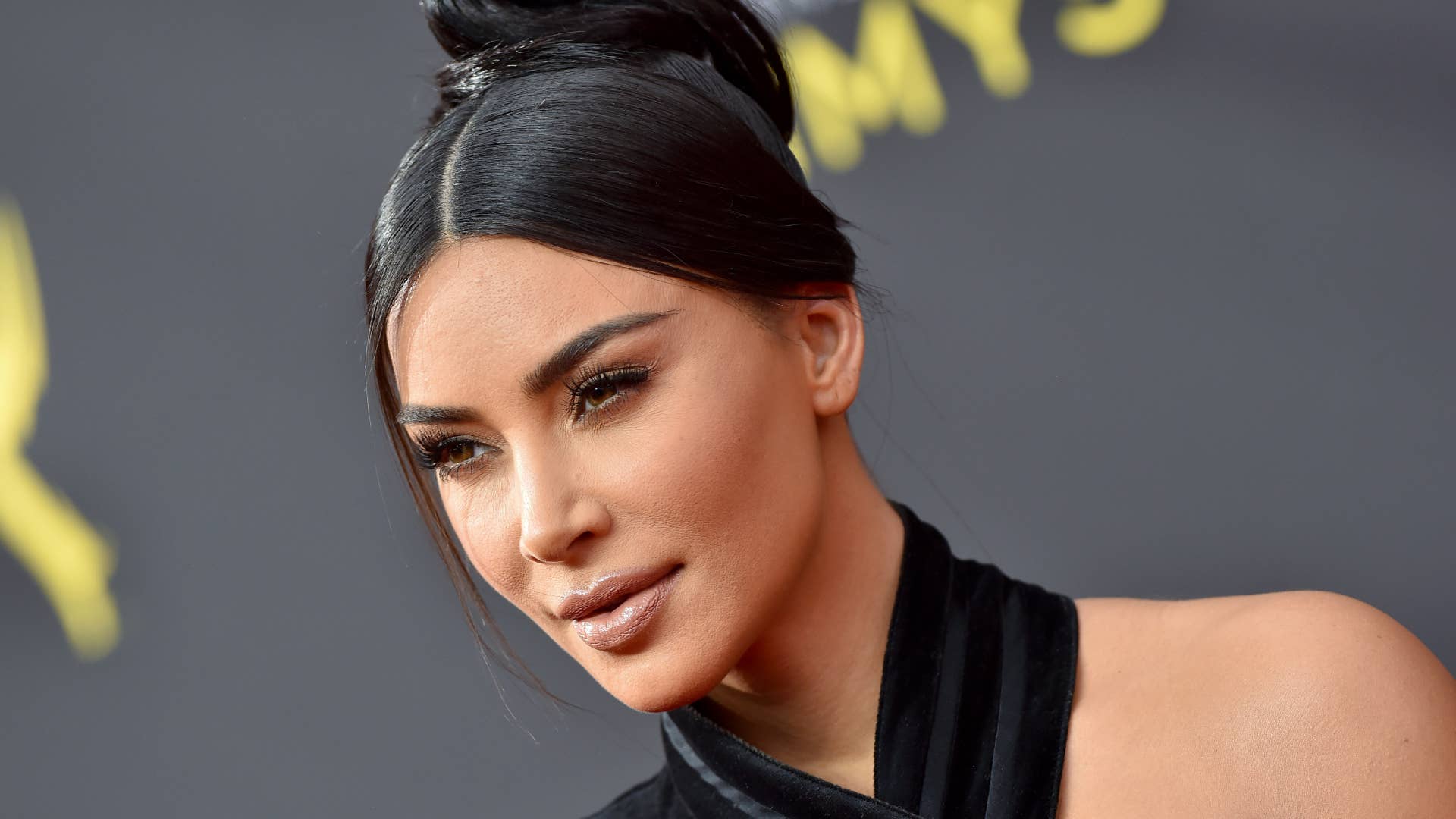 Kim Kardashian West attends the 2019 Creative Arts Emmy Awards.