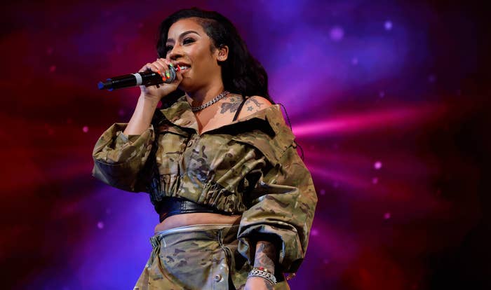 Keyshia Cole performs at R&amp;B Super Jam Ladies Night