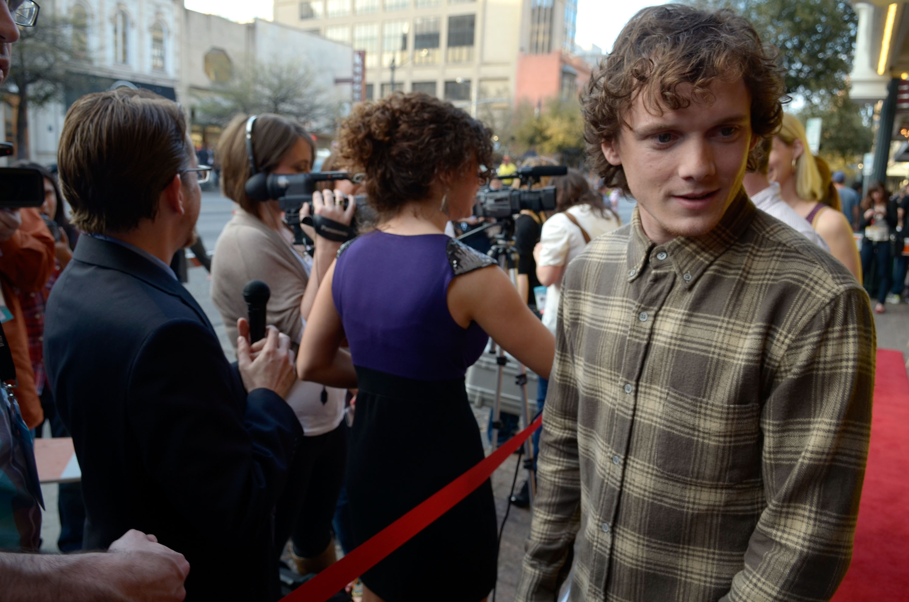 Anton Yelchin attends the 2011 SXSW Music, Film + Interactive Festival &quot;The Beaver&quot; Premiere