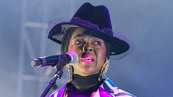 Lauryn Hill performs onstage during the 2022 ONE MusicFest.