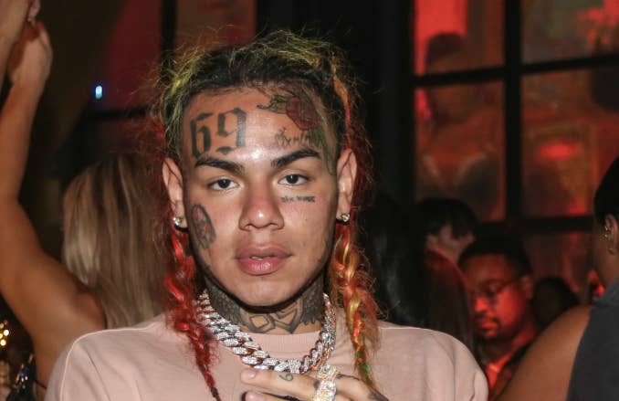 Tekashi 69 parties at Mr. Jones