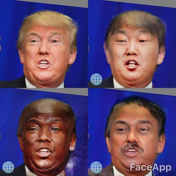 FaceApp Ethnic Filters