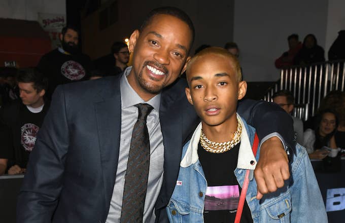 Will and Jaden Smith.